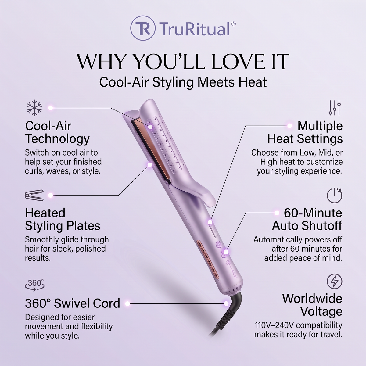 TruRitual Cool-Air Volume Styler