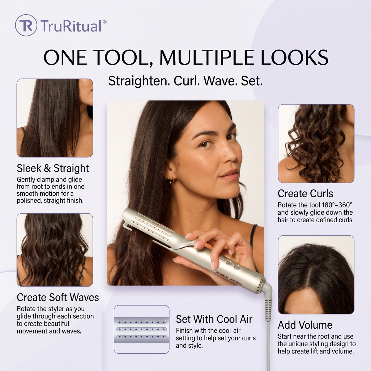 TruRitual Cool-Air Volume Styler