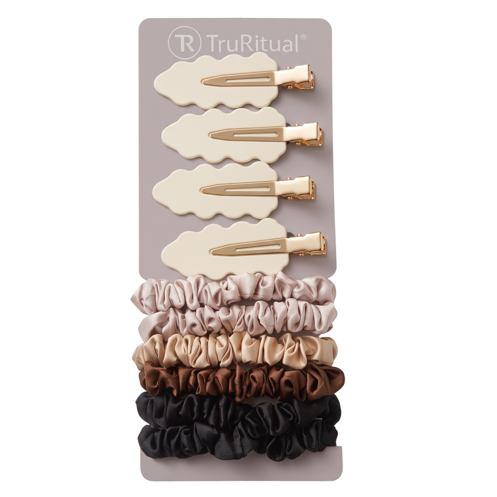 TruRitual Scrunchie & Clip Set